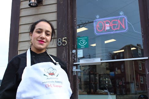 Lamyae Charifi is the owner and operator of Casablanca Bakery, located on 85 Bond St. in St. John's. Charifi said the bakery, which opened on May 25, 2024, offers 100 per cent halal foods. - Cameron Kilfoy/The Telegram