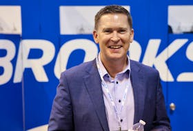 Dan Sheridan, chief executive of Brooks Running attends the Berkshire Hathaway Inc annual shareholders' meeting in Omaha, Nebraska, U.S. May 3, 2024.