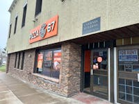 Pizza 67 on Commercial Street in Glace Bay has been dealing with acts of vandalism at their restaurant since they opened in 2023. CONTRIBUTED