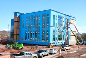 A building under construction on the University of Prince Edward Island campus will serve as the home of the UPEI faculty of medicine as well as a UPEI-based medical home. – Stu Neatby/SaltWire file