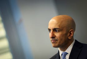 Neel Kashkari, President and CEO of the Federal Reserve Bank of Minneapolis, attends an interview with Reuters in New York City, New York, U.S., May 22, 2023.