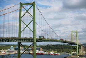 Halifax’s A. Murray MacKay Bridge, now in its 54th year but still known as “the new bridge,” will be closed for three weekends in June and one in July to allow for maintenance and inspections.