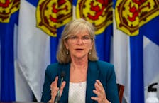 Auditor General Kim Adair answers questions from reporters during a press conference at One Government Place on Tuesday, May 7, 2024.
Ryan Taplin - The Chronicle Herald