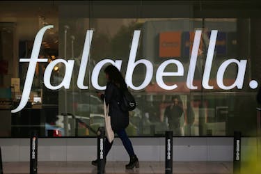 A Falabella department store is seen in the commercial district of Vina del Mar, Chile  May 14, 2019.