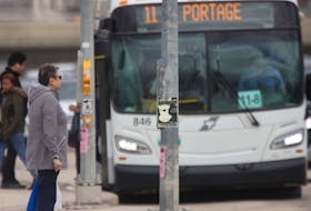 A No. 11 Portage-Kildonan bus in Winnipeg. Photo taken Saturday, May 4, 2024.