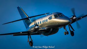 Quebec-based PASCAN Aviation is launching flights connecting Saint John to Halifax and Bathurst with SAAB 340B aircraft that can hold up to 30 passengers. - PASCAN Aviation
