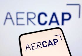 AerCap logo is seen in this illustration March 8, 2023.