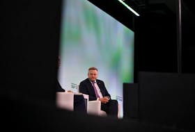 BP CEO Murray Auchincloss speaks on a panel during CERAWeek by S&P Global in Houston, Texas, U.S. March 19, 2024.