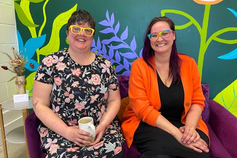 Since February, Julia Campbell, left, and Kiele Poirier have readied their new Summerside business – Art Buds, an art gallery and workshop space. – Kristin Gardiner/SaltWire