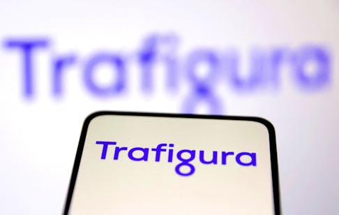 Trafigura logo is seen in this illustration taken, April 23, 2024.