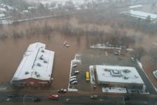 Sussex was one of the areas in New Brunswick being hit hard by flooding during a winter storm in February.