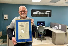 After 29 years in print media, The Guardian’s Dave Stewart has won his first Atlantic Journalism Award. The multi-media journalist was awarded the gold medal in the short feature (print) category at the 2024 Atlantic Journalism Awards in Dartmouth, N.S., on May 4. Thinh Nguyen • The Guardian