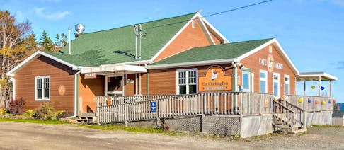 The Clucking Hen Café and Bakery has been a Cabot Trail landmark since 2000. Contributed by RE/MAX