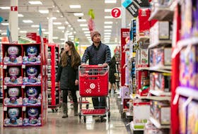 People shop at a Target store during Black Friday sales in Chicago, Illinois, U.S., November 25, 2022.