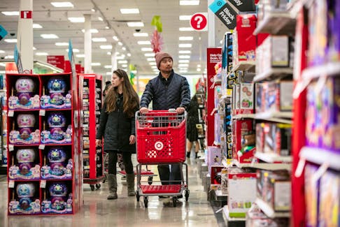 People shop at a Target store during Black Friday sales in Chicago, Illinois, U.S., November 25, 2022.