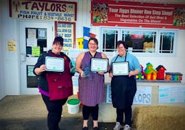 Sisters Nancy, Kelly and Jane Taylor are the co-owners and operators of Taylor's Fish Market, located at 528 Conception Bay Highway. The business was started by their grandfather in the 1970s and they are now the third generation of Taylors to operate the establishment. - Contributed