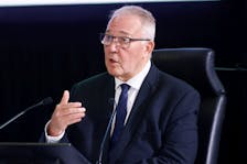 Canada's Minister of National Defence Bill Blair takes part in public hearings for an independent commission probing alleged foreign interference in Canadian elections in Ottawa, Ontario, Canada April 10, 2024.