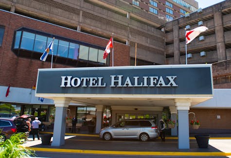 Hotel Halifax, the Barrington Hotel and Scotia Square will feel the impact of the six-month closure for work as part of the Cogswell District development project. - Ryan Taplin / The Chronicle Herald