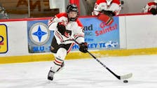 Blue-liner Mae Batherson of New Minas, who played last season at St. Lawrence University, was selected by Minnesota in the sixth round of the PWHL draft on Monday night. - ST. LAWRENCE UNIVERSITY