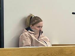 Lisa Driscoll, accused of using stolen nursing credentials to get jobs at long-term care facilities in St. John's and Gander and stealing prescription medication from residents, had her case called in provincial court in St. John's on July 6. TARA BRADBURY/THE TELEGRAM