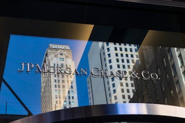 JPMorgan Chase Bank is seen in New York City, U.S., March 21, 2023.