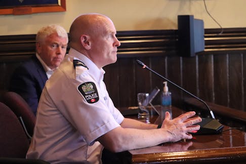 Sean Coombs, Charlottetown’s deputy police chief, says officers show up to almost every motor vehicle collision call and aren't always needed. A proposed pilot project could see that change. Logan MacLean • The Guardian
