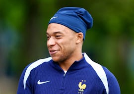 Soccer Football - Euro 2024 - France Training - Clairefontaine, France - May 30, 2024 France's Kylian Mbappe during training