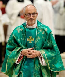 Cardinal Michael Czerny attends a Mass by Pope Francis to open a three-week synod of Amazonian bishops at the Vatican, October 6, 2019.