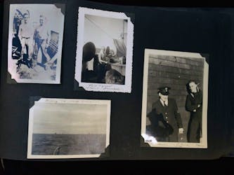 Photographs taken by seaman James Blain are part of the collection of artifacts on display at the Military Museums Library and Archives, part of the 80th anniversary of the pivotal World War II battle. James Blain was a telegrapher on the HMCS Drumheller during the Normandy landings on D-Day.