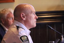 Deputy Police Chief Sean Coombs said at a May 14 Charlottetown council meeting that six new police officers being funded by the province are not yet hired. Logan MacLean • The Guardian