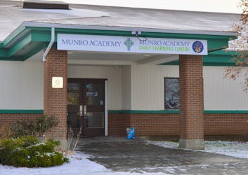 The Sydney Mines campus of Munro Academy is shown in this 2019 photo on the occasion of its 10th anniversary. A grand opening of the academy’s expanded  early learning centre is set for Monday at 5:30 p.m. CAPE BRETON POST FILE