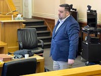 Chris Carter's sexual assault trial began in Newfoundland and Labrador Supreme Court in St. John's Monday, April 29, 2024. TARA BRADBURY • THE TELEGRAM