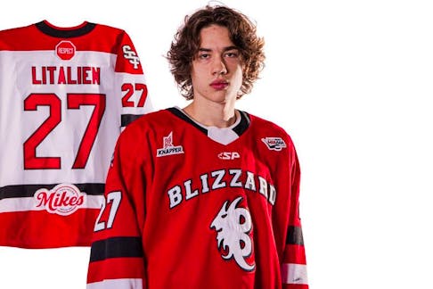 The Cape Breton Eagles used the fourth overall pick select 16-year-old forward Romain L'Italien from the Séminaire St-François Blizzard of the Quebec Under-18 ‘AAA’ Hockey League. CONTRIBUTED.