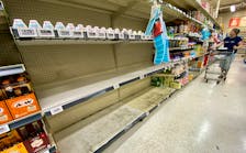 There was she any water left at the Young St Superstore Tuesday July 2, 2024.