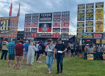 Rotary Ribfest attracted 33,000 visitors to last summer's three-day event at Open Hearth Park. The event will be back this summer, from today to Sunday, at the same location. IAN NATHANSON/CAPE BRETON POST