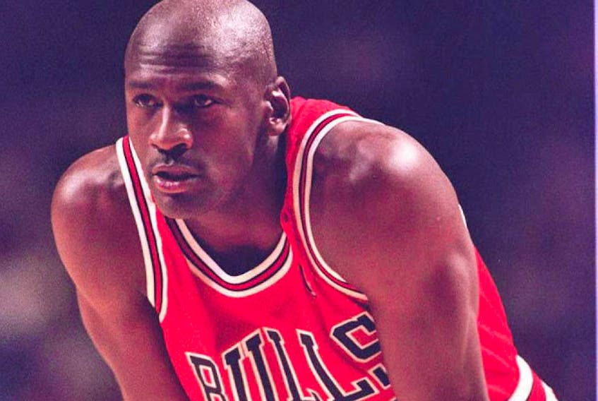 Chicago Bulls star Michael Jordan returned from retirement in 1995. (GETTY IMAGES)