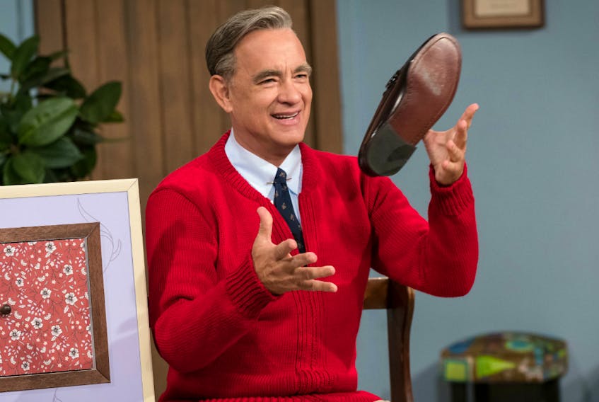 Tom Hanks stars as Mister Rogers in TriStar Pictures' A Beautiful Day in the Neighborhood 