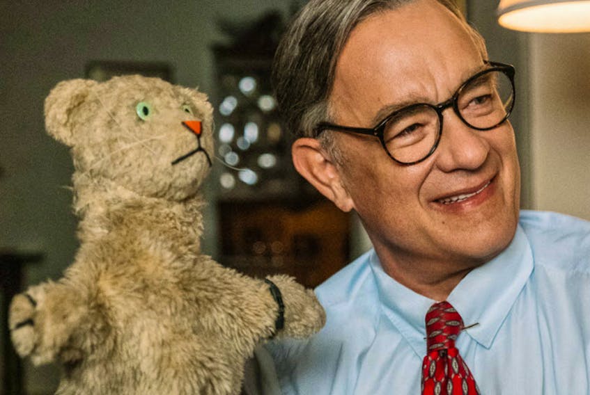 Tom Hanks stars as Mister Rogers in TriStar Pictures' A Beautiful Day in the Neighborhood.