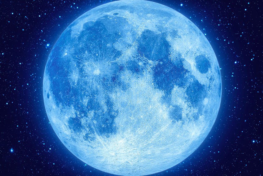 Due to the changing orbital alignments of the Earth and its moon, each season typically has three full moons. If, as with our current spring season, there are four full moons, the third full moon is referred to as a blue moon, though the moon will not, in fact, appear blue in colour.