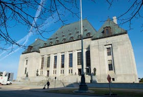 The Supreme Court of Canada in Ottawa. 