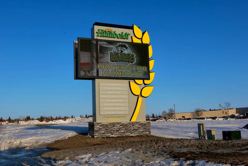 Sixteen people died and 13 were injured when the Humboldt Broncos junior hockey team's bus crashed on April 6, 2018.