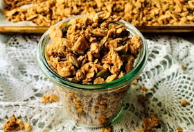If you're running low on cereal, making making this peanut butter granola at home saves a trip to the grocery store. (Renee Kohlman)