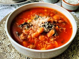 Tomato and white bean soup (Renee Kohlman)