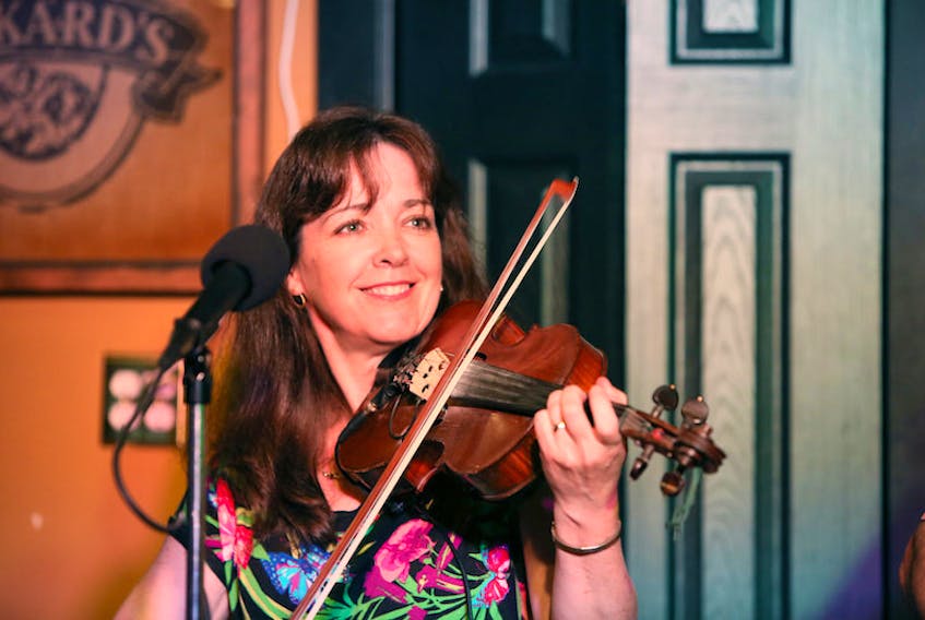 Laura Farrell, a member of the popular local Celtic group Guinness, will perform with her husband, Jim, and their son, Paddy, at the Ceilidh at The Irish Hall in Charlottetown on Friday, Aug. 28, 8 p.m.