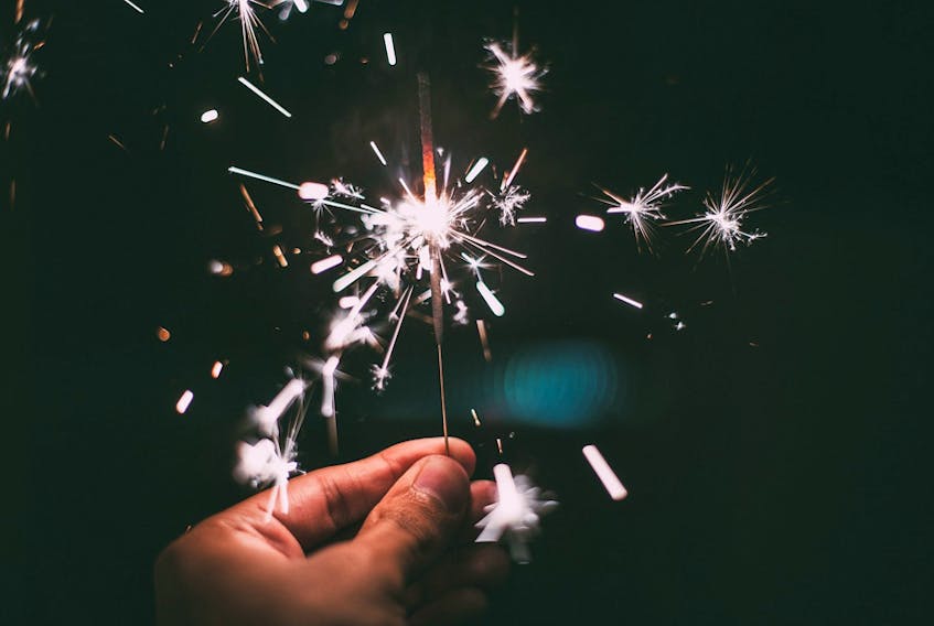 Hand out sparklers at midnight to ring in 2020.