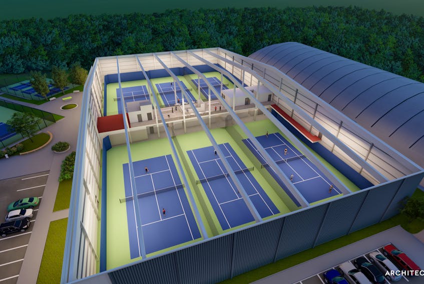 Atlantic Tennis Centre’s new facility will grow and develop the sport at all levels. Photo Contributed.