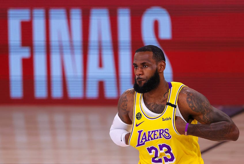 LeBron James and the Los Angeles Lakers will play the Miami Heat in the NBA Finals.
