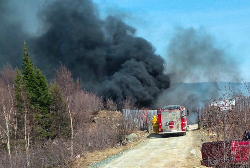 A fire at the town's landfill led to the evacuation of about 20 homes Monday (May 14). The fire was eventually extinguished and the people returned to their homes.