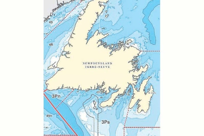 NAFO Subdivision 3Ps is located along the province’s south coast. - DFO