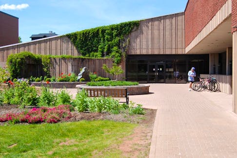Robertson Library at UPEI